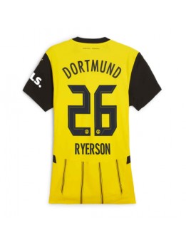 Borussia Dortmund Julian Ryerson #26 Heimtrikot für Frauen 2024-25 Kurzarm